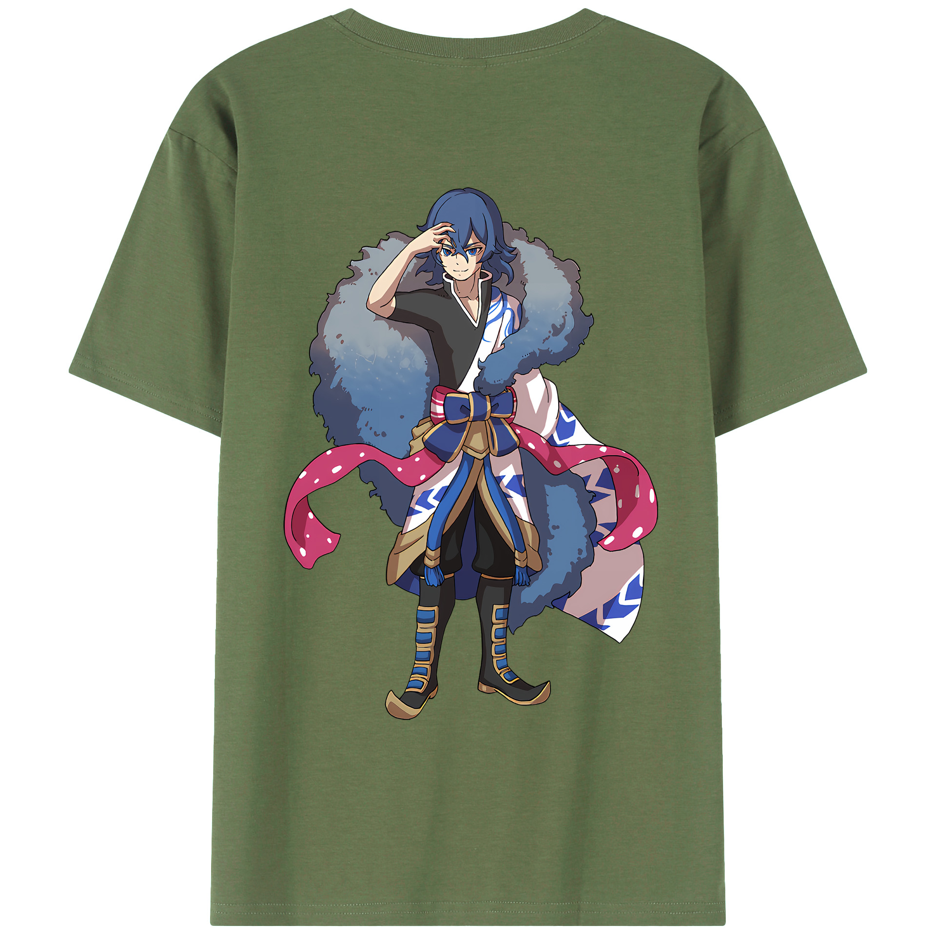 （画像用） 妖怪ウォッチ Yo-kai Watch 綿100％ メンズ半袖Tシャツ（バックプリント） 通気性
